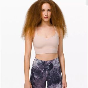 Lululemon Free To Be Long Line * Feather Pink